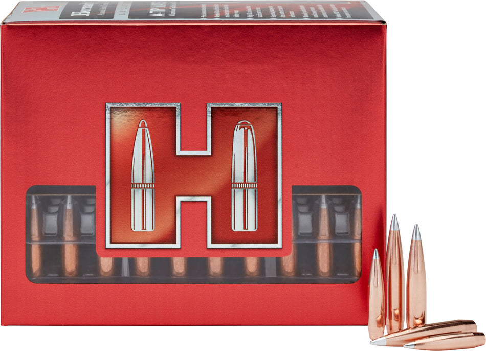Hornady A-Tip Match 22 Cal .224 Diameter 90 Grain Match Bullets 100 Per Box