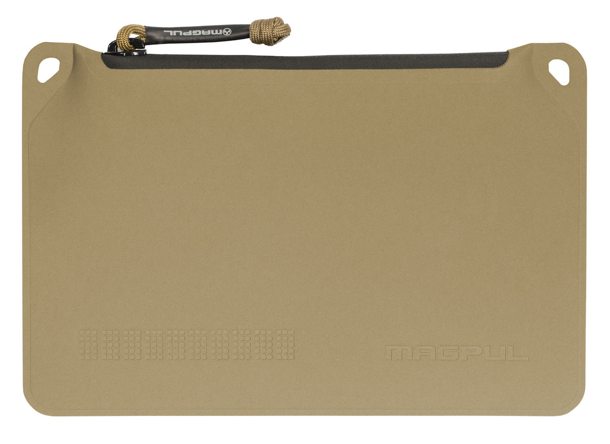 Magpul MAG856-245 DAKA Pouch Small Flat Dark Earth Water-Resistant Polymer YKK Zipper