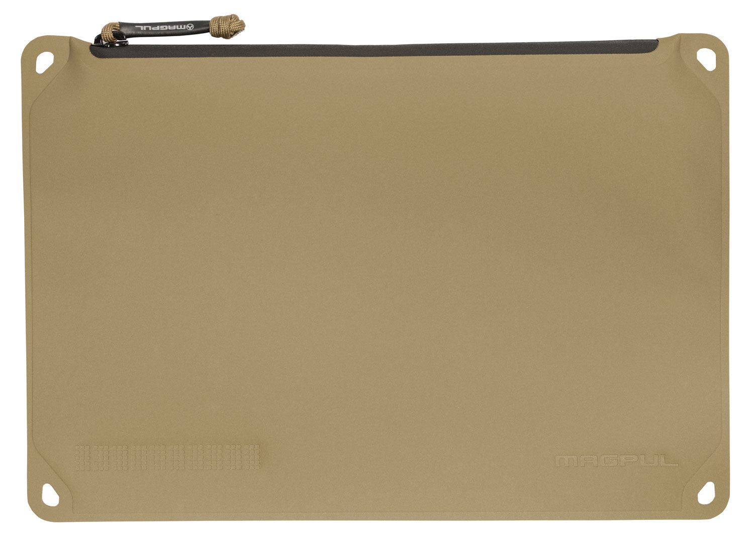 Magpul MAG858-245 DAKA Pouch Large FDE Water-Resistant Polymer YKK Zipper