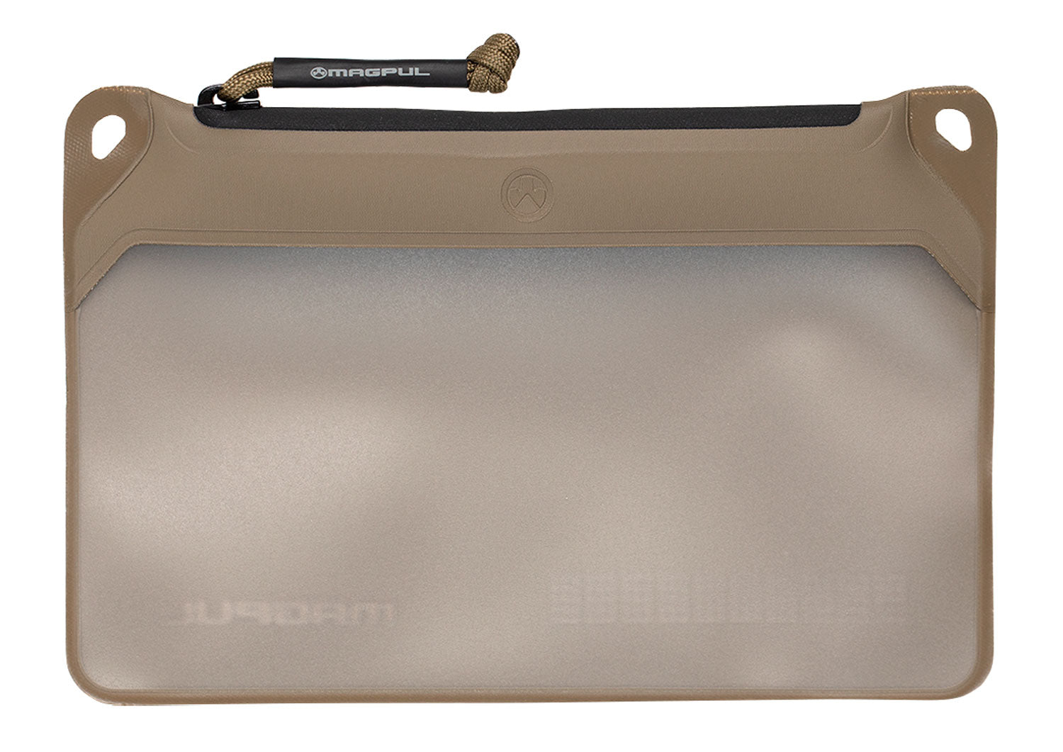 Magpul MAG994-245 DAKA Pouch Windowed Small FDE Water-Resistant YKK Zipper