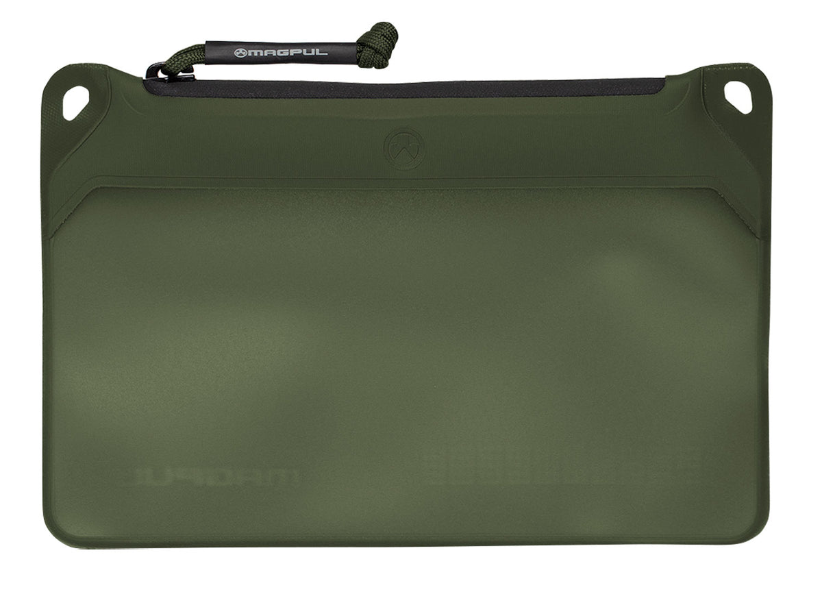 Magpul MAG994-315 DAKA Pouch Windowed Small OD Green Water-Resistant YKK Zipper