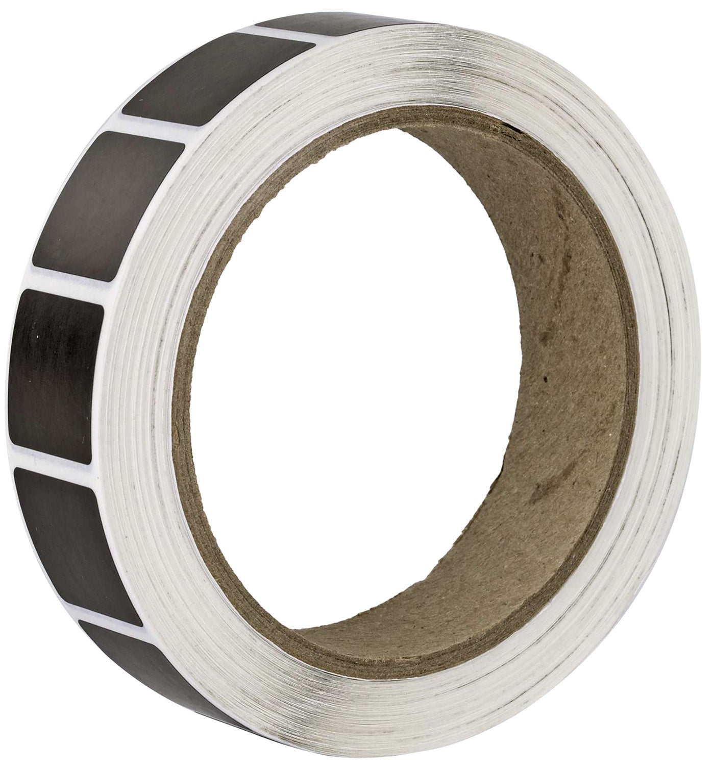 Action Target PASTBK Black 7/8" Square Target Pasters Self-Adhesive 1000Ct Roll