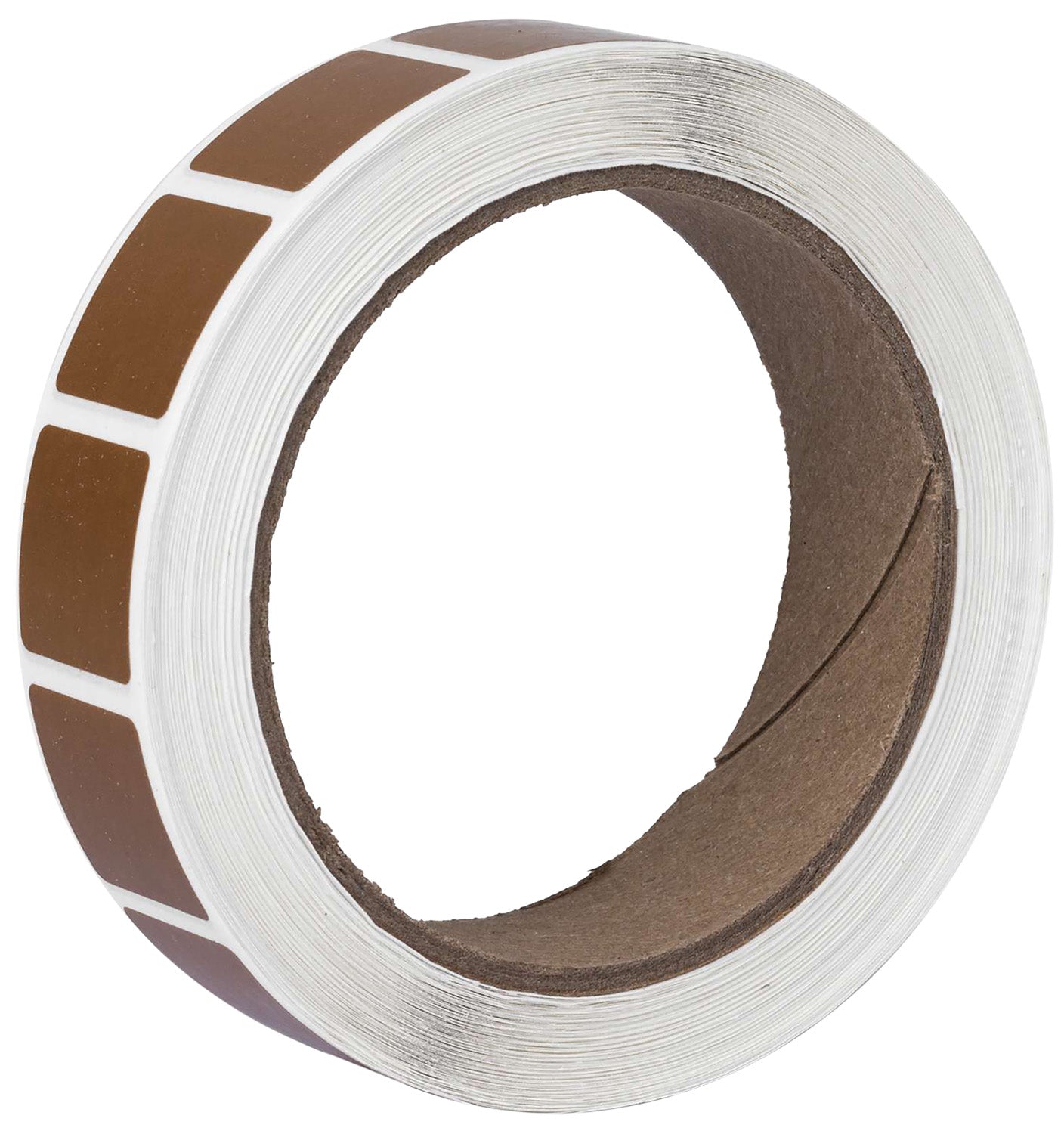 Action Target PASTBR Brown Adhesive Paper Target Repair Pasters 7/8" Roll of 1000