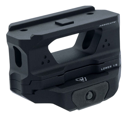 Strike Industries T1RISERBK T1 Compatible Low Profile Riser Mount Black Anodized