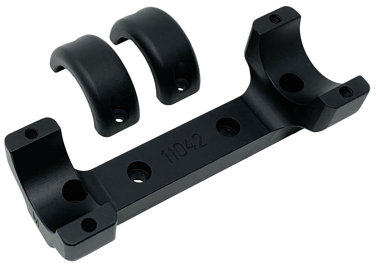 DNZ 11042 Matte Black 1-Inch Billet Aluminum Game Reaper Scope Mount for Traditions