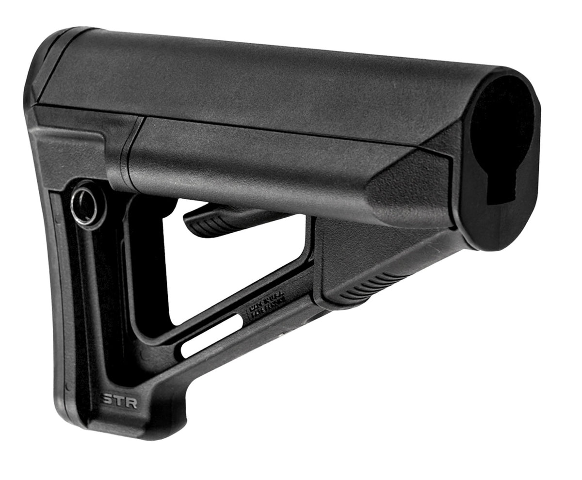 Magpul MAG470 STR Carbine Buttstock Black Synthetic for Mil-Spec AR-15