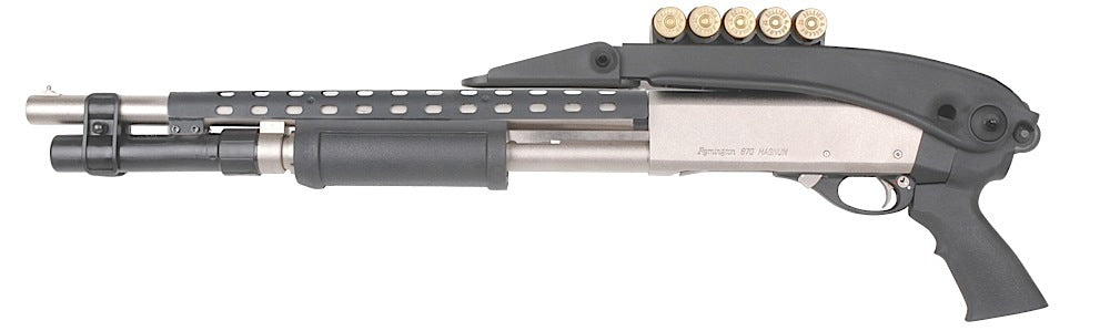 Advanced Technology TFS0600 Black Synthetic Folding Shotgun Stock with Pistol Grip for Mossberg 500/835, Remington 870