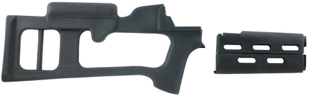 Advanced Technology Fiberforce Dragunov-Style Thumbhole Stock and Handguard Kit Black Synthetic for AK-47