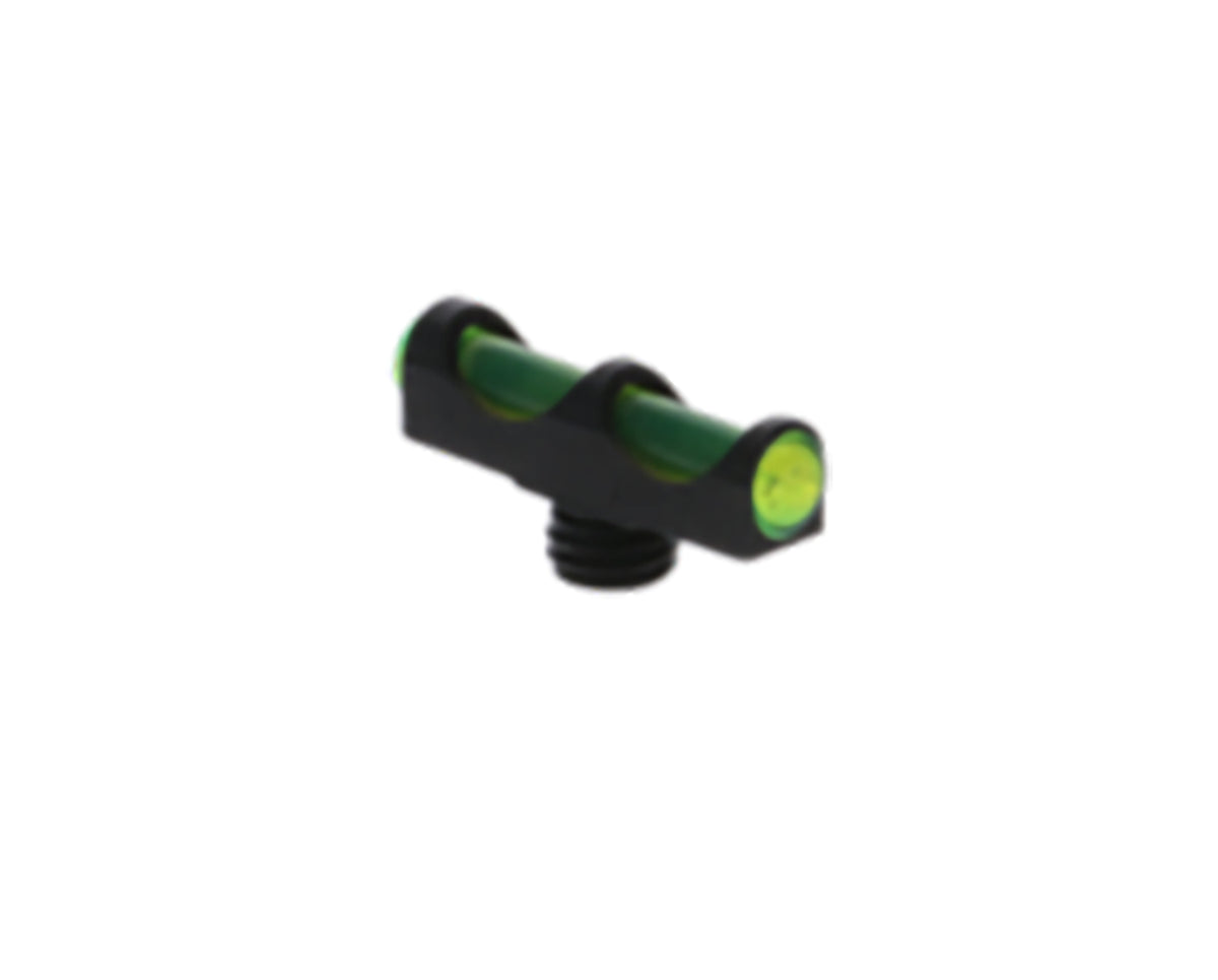 TruGlo TG947AGM Universal Shotgun Long Bead Fiber Optic Green Metal Replacement Sight 6-48 Thread