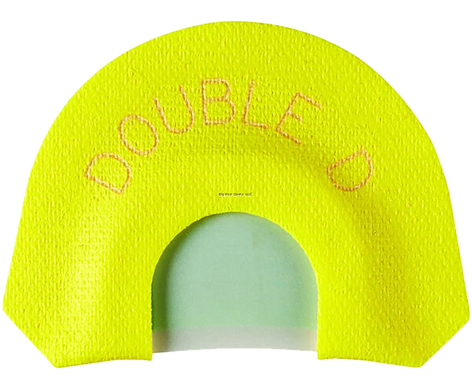 HS Strut 05905 Double D Diaphragm Call Double Reed Small Mouth Turkey Hen Sounds Yellow