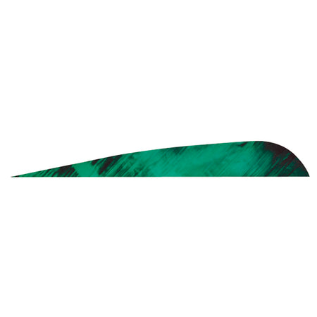 Gateway 4 in. Tre-Green TreBark Parabolic Feathers Right Wing Pack of 100