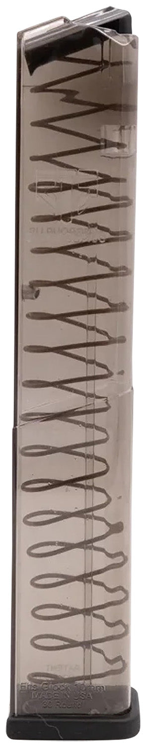 ETS GLK2030 Glock 20/29/40 10mm Auto 30rd Extended Clear Polymer Pistol Magazine