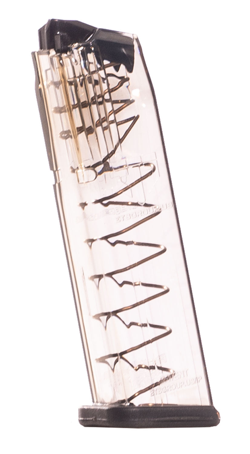 ETS SW9MP17 S&W M&P 9mm 17rd Clear Detachable Pistol Magazine (Except Shield)