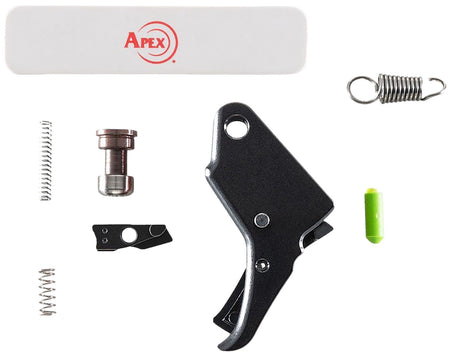 Apex Tactical 100051 M&P Shield Trigger & Duty/Carry Enhancement Kit 9mm Luger/.40 S&W Black Drop-In