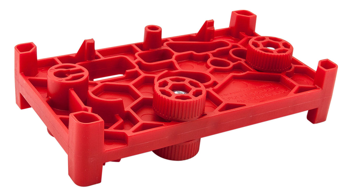 Apex Tactical 104001 Red Polymer Armorer's Block for Glock & S&W Model Pistols