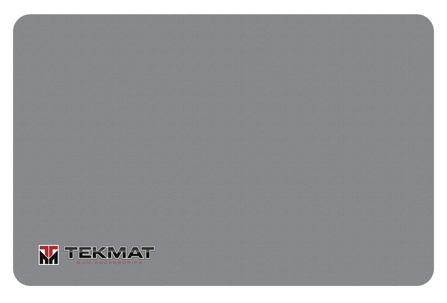 TekMat TEKR17TMLOGOGY Gray Rubber Cleaning Mat TekMat Brand Logo Design