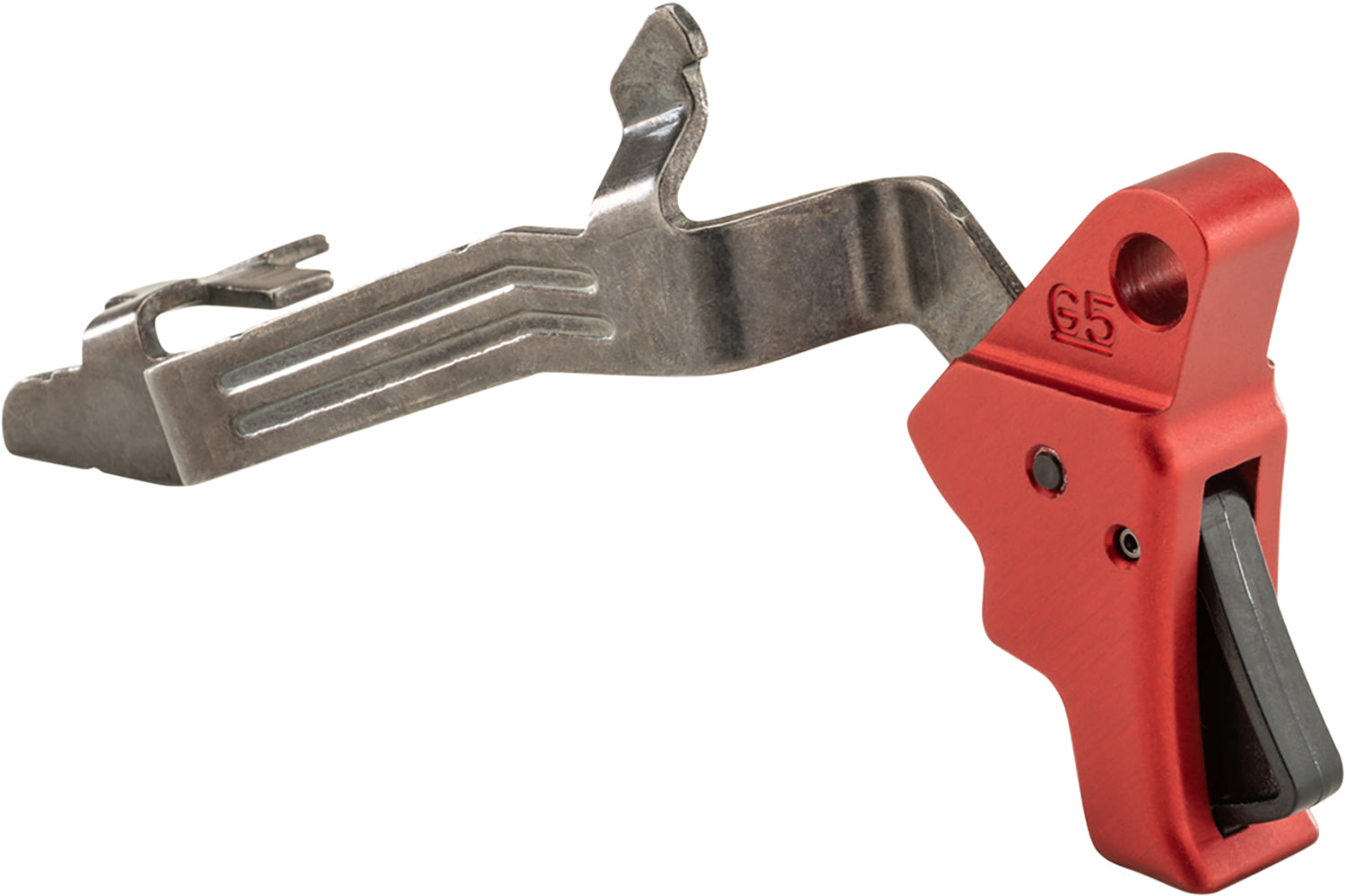 Apex 102151 Red Drop-In Action Enhancement Trigger Fits Glock Gen5 17/19/19X/26/34/45
