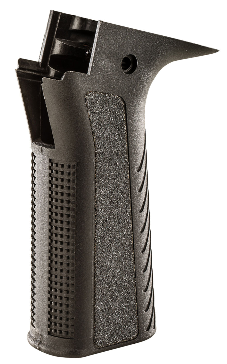 Apex Tactical 116110 Replacement Grip Black Textured Polymer Fits CZ Scorpion EVO 3 S1