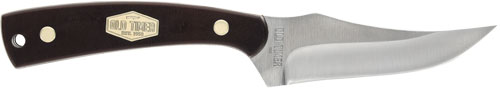 Old Timer Sharpfinger 4" Stainless Fixed Blade Hunting Knife with Delrin Handle and Sheath