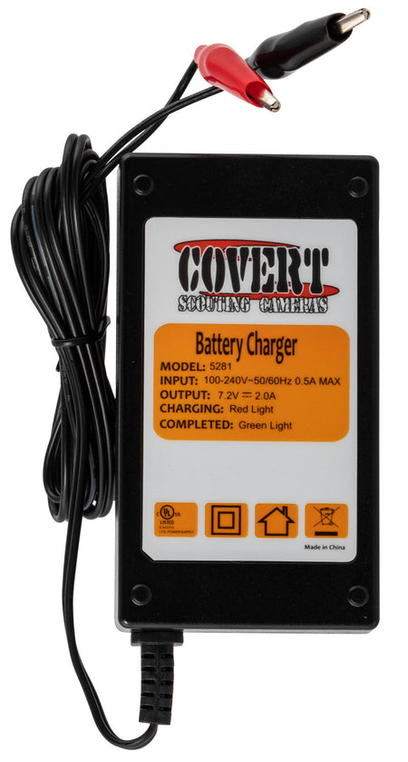 Covert Scouting Cameras 5298 LifePo4 Battery Wall Charger for Trail Cameras
