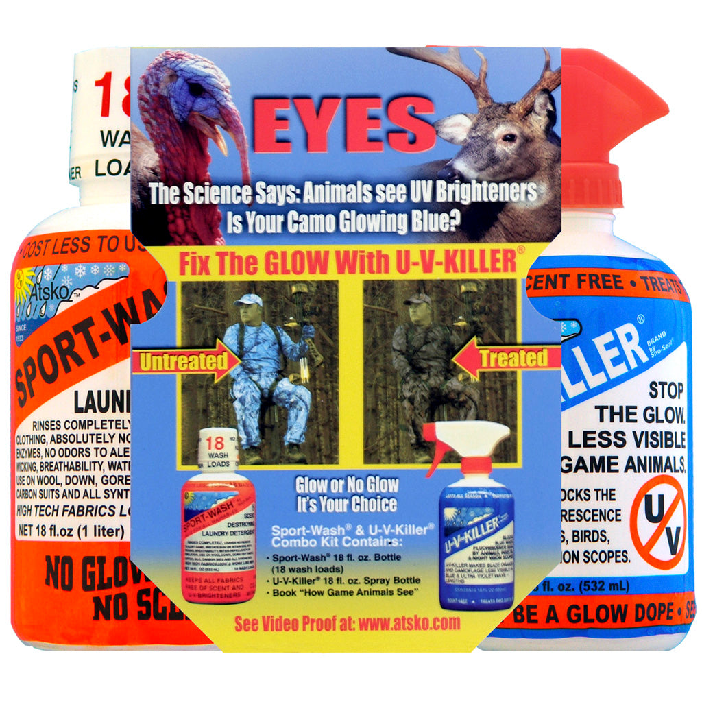 Atsko U-V Killer / Sport Wash Hunter Combo Pack