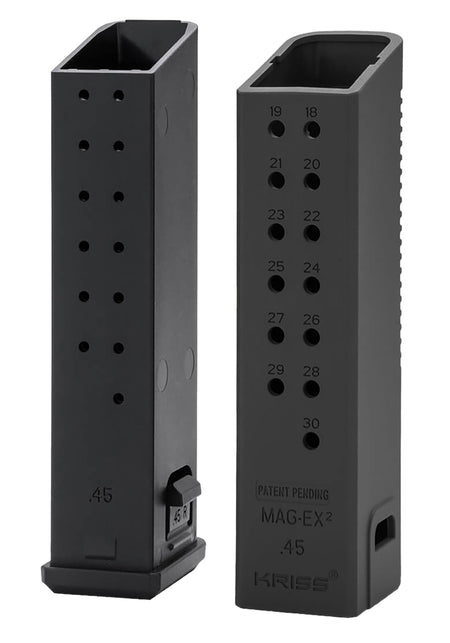 Kriss Mag-Ex2 .45 ACP 30-Round Extension Kit for Glock 21 Black Polymer