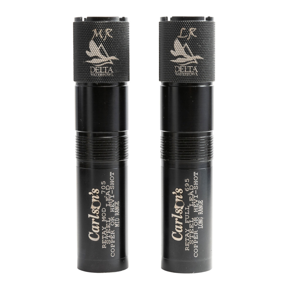 Carlson's Choke Tubes Delta Waterfowl 12 Gauge Mid/Long Range for Retay Stainless Steel 07770