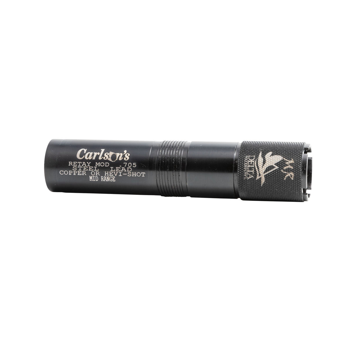 Carlson's Choke Tubes Delta Waterfowl 12 Gauge Mid-Range Extended Retay Stainless Steel 07775