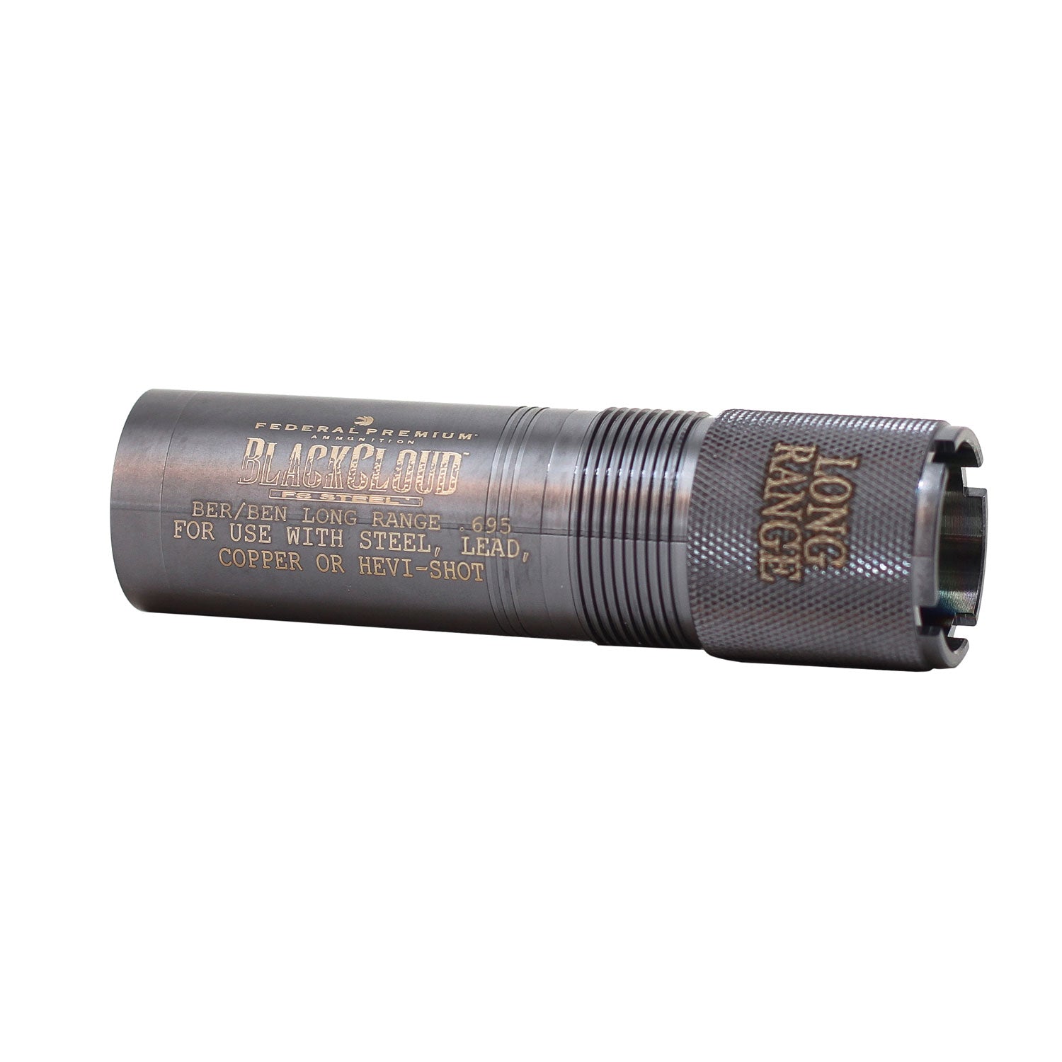 Carlson's Choke Tubes Black Cloud Beretta/Benelli Mobil 12 Gauge Long Range Extended Titanium-Coated Steel