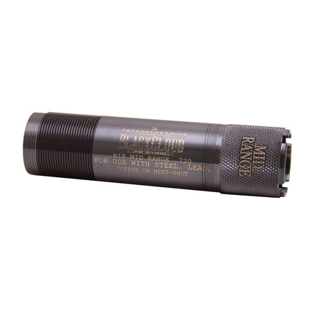 Carlson's Choke Tubes Black Cloud Browning Invector Plus 12 Gauge Mid-Range Extended Titanium-Coated Steel