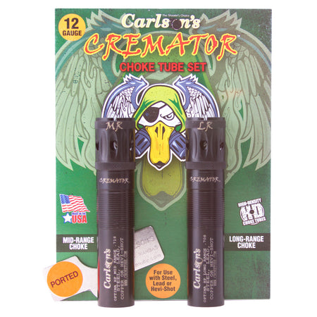 Carlson's 11562 Cremator Choke Tube Beretta Optima HP 12GA Mid/Long Range Ported Stainless