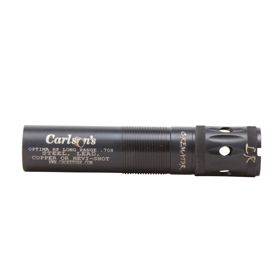 Carlson's 11567 Cremator Choke Tube Beretta Optima HP 12GA Long Range Ported Stainless