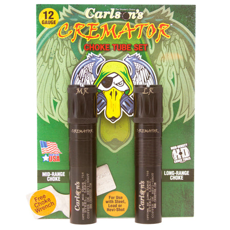 Carlson's 11662 Cremator Choke Tube Beretta Optima HP 12GA Mid/Long Range Non-Ported Stainless