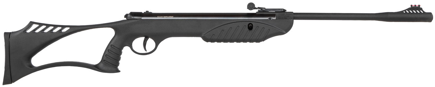 Umarex Ruger Explorer Single-Shot Youth Air Rifle .177 Pellet Black Composite Thumbhole
