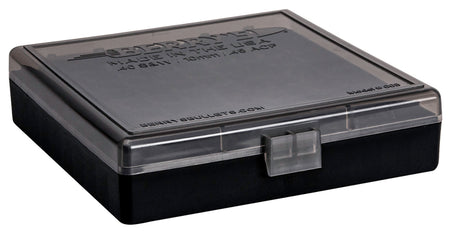 Berry's 92199 Flip-Top Ammo Box 40S&W/45ACP 100rd Smoke/Black Polypropylene