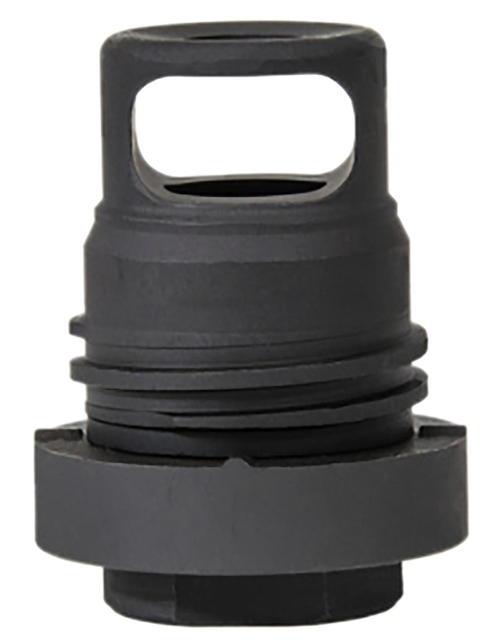 YHM 3102-1MB-24A Mini Phantom Quick-Detach Muzzle Brake Black Steel 5/8"-24 tpi 30 Caliber AR-Platform