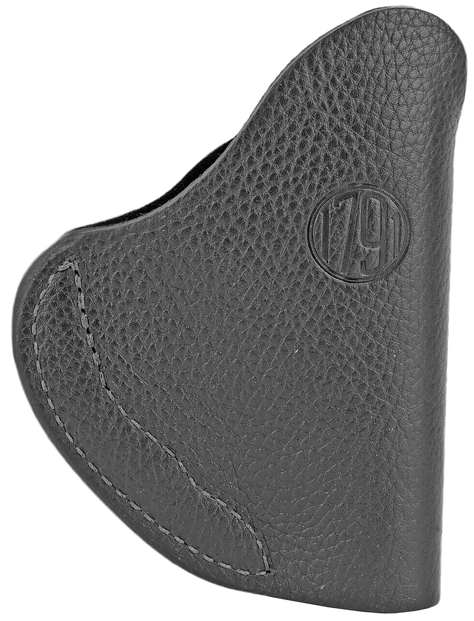 1791 Gunleather SCH IWB Size 02 Night Sky Black Leather Clip Holster Compatible with Ruger LCR S&W 642 Colt Cobra Left Hand
