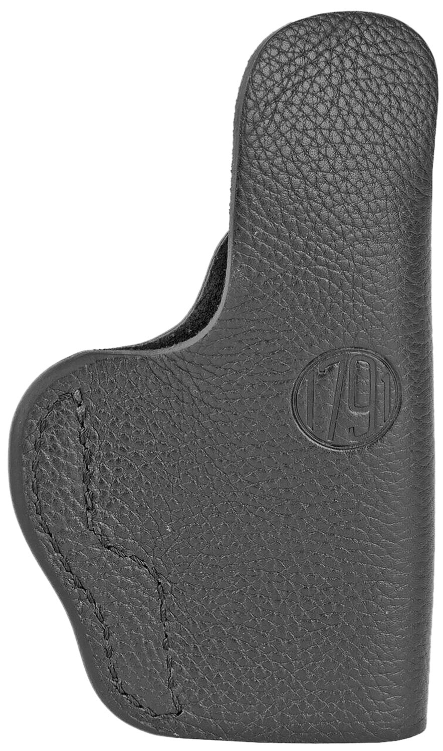 1791 Gunleather SCH IWB Size 03 Night Sky Black Leather Clip Holster Fits 1911 3 Inch Ruger LC9 Glock 42 43X Left Hand
