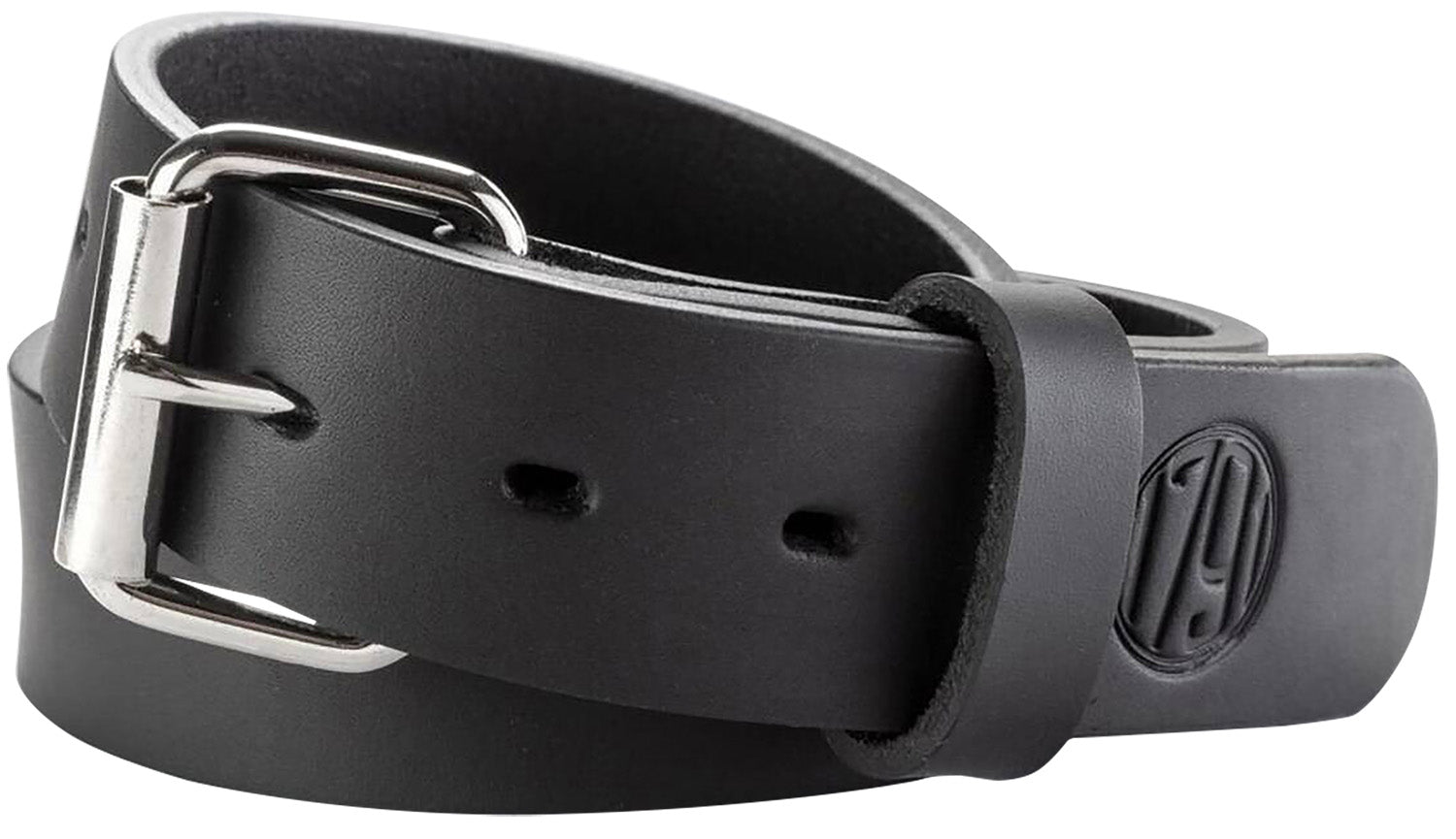 1791 Gunleather Gun Belt 01 Stealth Black 46/50 Leather 1.5" Wide Buckle