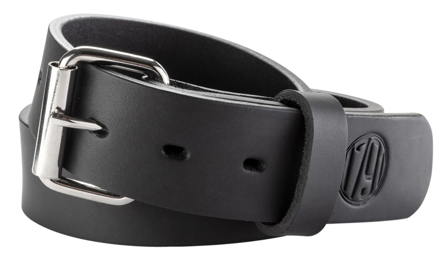 1791 Gunleather Gun Belt 01 Stealth Black 48/52 Leather 1.5" Wide Buckle