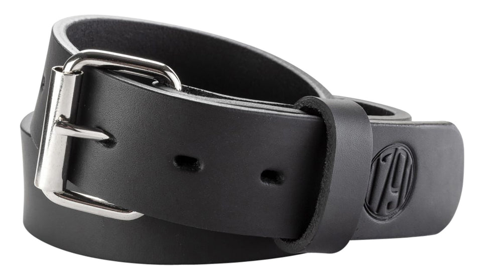 1791 Gunleather Gun Belt 01 Stealth Black 48/52 Leather 1.5" Wide Buckle