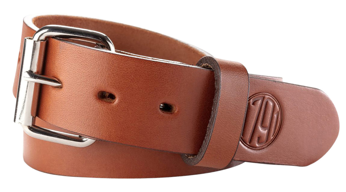 1791 Gunleather Gun Belt 01 Classic Brown 48/52 Leather 1.5" Wide Buckle