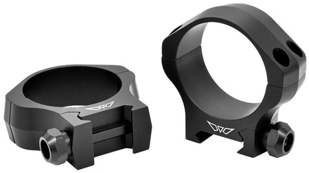 Warne 7250M 40mm Low Mountain Tech Scope Rings Black 0 MOA