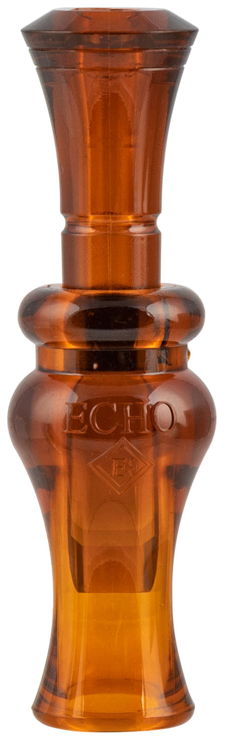 Echo Calls 77784 Poly Trash Talker Double Reed Mallard Hen Duck Call Brown
