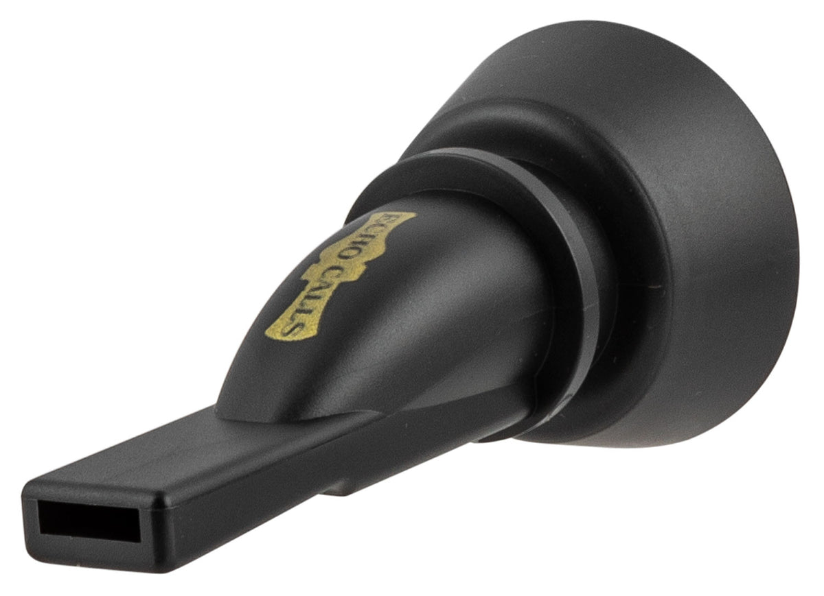 Echo Calls 78006 Three-in-One Whistle Duck Call Mallard Pintail Widgeon Black Plastic