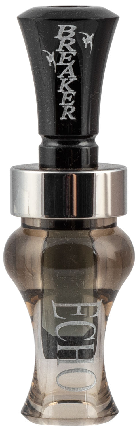 Echo 78908 Breaker Single Reed Call for Mallard Hens - Smoke Acrylic