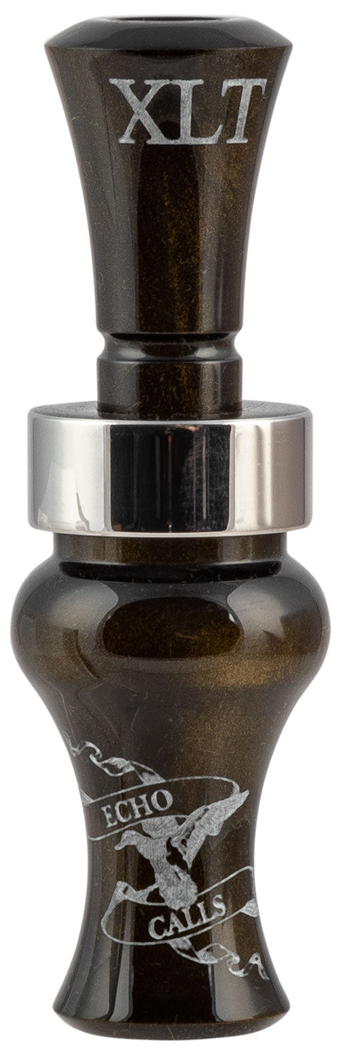 Echo 78900 XLT Xtra Loud Timber Single Reed Duck Call - Black Gold Pearl