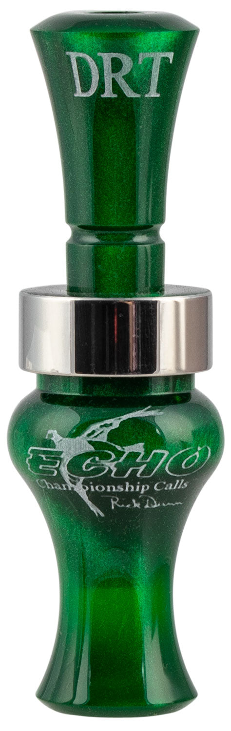 Echo 79021 DRT Double Reed Timber Duck Call - Green Pearl