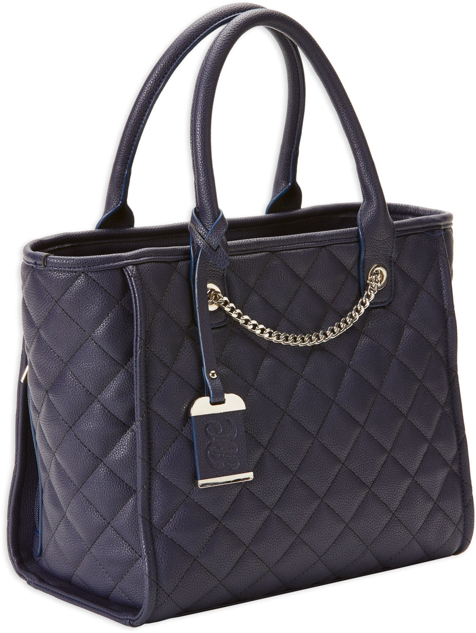 Bulldog BDP059 Carry Tote Purse with Firearm Compartment and Holster Navy Nylon for Small Pistols