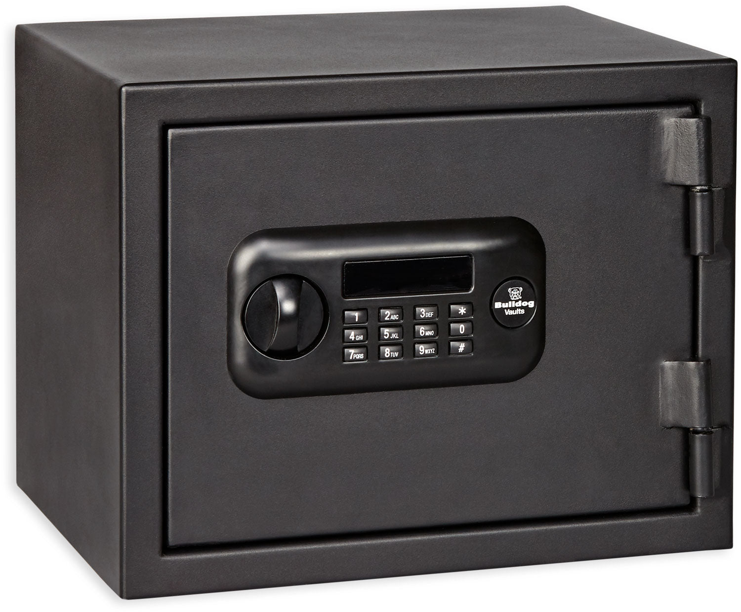 Bulldog BD1090F Fire Safe Vault with LED Programmable E-Lock Keypad Black Steel 12" x 15" x 12"